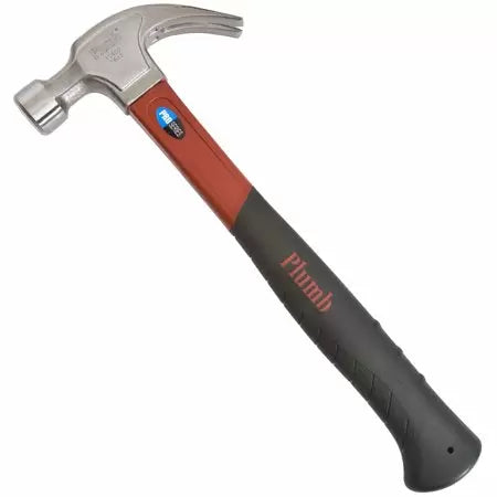 Plumb Pro Series Fiberglass Curve Claw Hammer 16 Oz (16 Oz)
