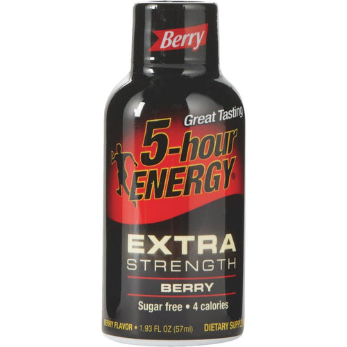 5 Hour Energy 1.93 Oz. Extra-Strength Berry Flavor Energy Drink