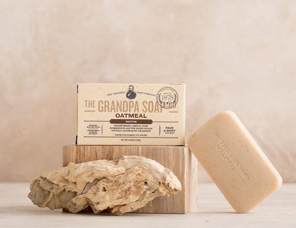 The Grandpa Soap Co.  Oatmeal Bar Soap (4.25 Oz)