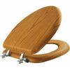 Natural Reflections Toilet Seat, Oak Wood Veneer, Elongated