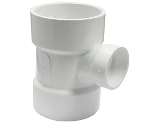 Canplas PVC DWV Sanitary Tee HxHxH (3