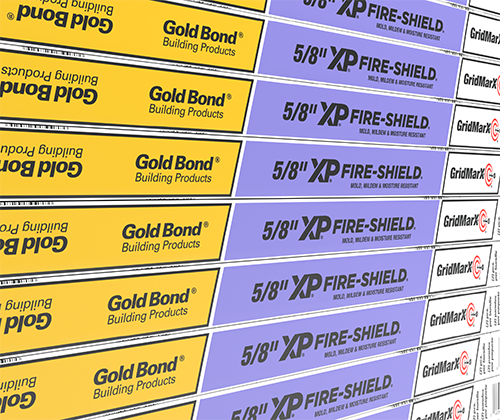 Gold Bond® XP® Fire-Shield® Gypsum Board (5/8 4X8')