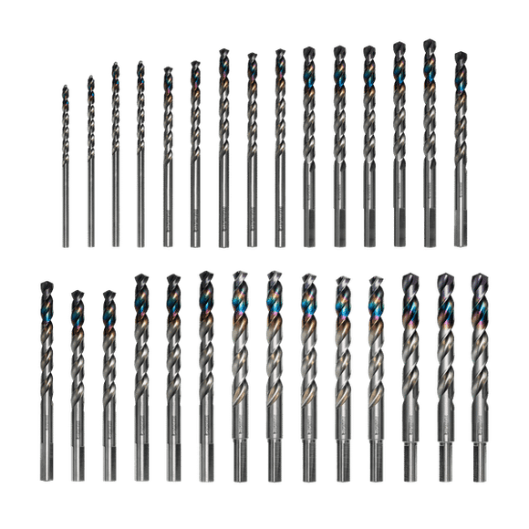 Diablo 29 pc Metal Demon™ Drill Bits Set for Mild Hardened and Stainless Steels