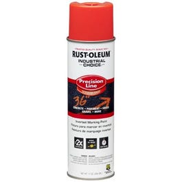 Industrial Choice Precision Line Marking Spray Paint (Fluorescent Red-Orange)