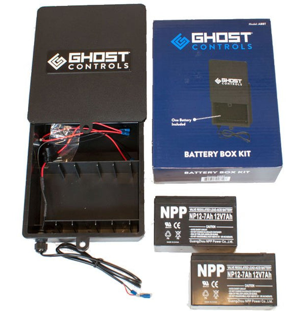 Ghost Controls Battery Box Kit with Harness and Two Batteries - ABBT2 (Each)