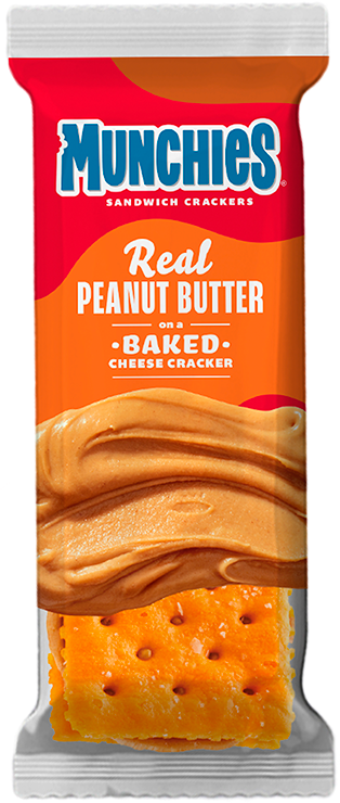 Munchies Cheese Peanut Butter Crackers