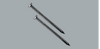 Monster Fastener Black Painted Steel Panel Flat Head Nails