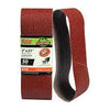 Gator Aluminum Oxide Sanding Belts (3 x 18 120 Grit 2 Pack)