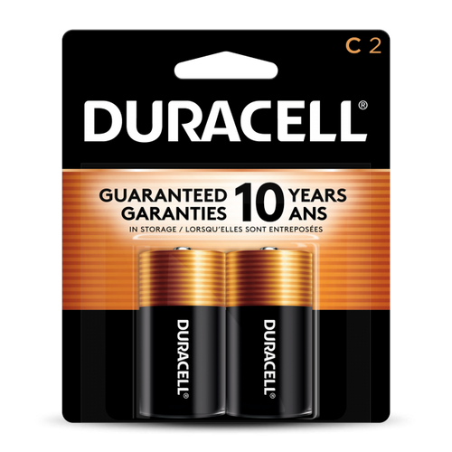 Duracell Coppertop Battery (C2 2 Pk)