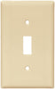 1 GANG SWITCH PLATE IVORY