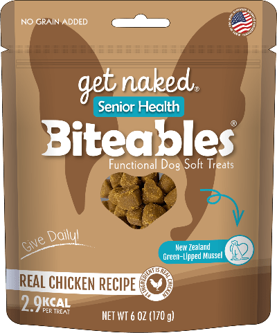 Get Naked® Biteables® Senior Health Functional Dog Soft Treats Chicken Recipe