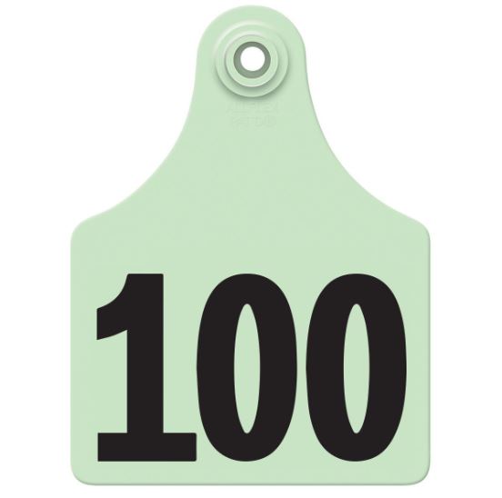 Allflex Global Maxi Numbered Cattle Ear Tags 76-100