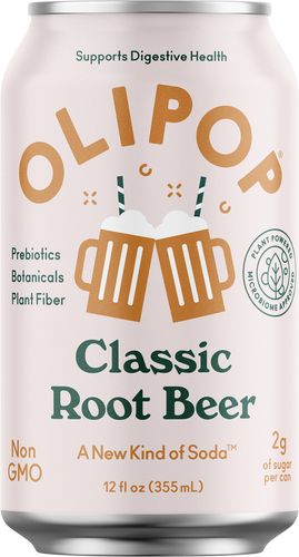 OLIPOP Classic Root Beer Sparkling Tonic