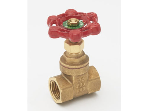 BK Products Brass Heavy Duty Gate Valve - Lead-Free
