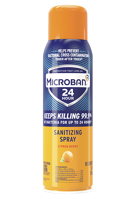 Microban Sanitizing Spray Citrus