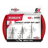 Diablo Impact Step Drill Bit Set (3-pc)