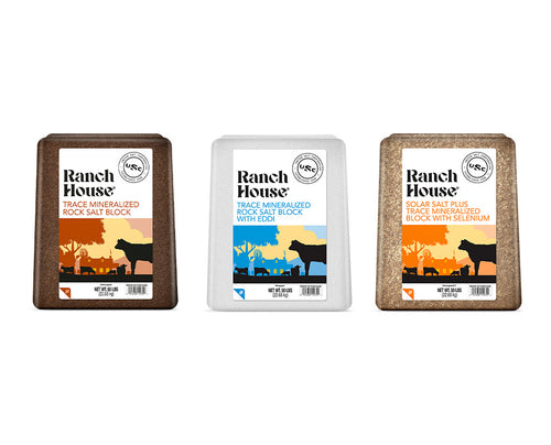 United Salt Corporation Ranch House Mineral Salt Blocks