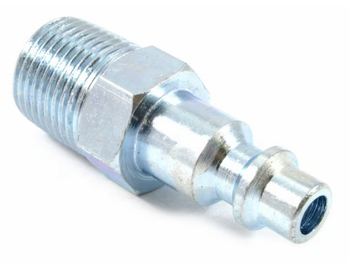 Forney Industries, Inc.  Industrial/Milton Style Plug, 1/4 in x 3/8 in MNPT