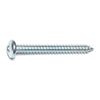 Monster Fastener Zinc Plated Steel Phillips Pan Head Sheet Metal Screws