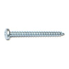 Monster Fastener Zinc Plated Steel Phillips Pan Head Sheet Metal Screws