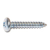 Monster Fastener Zinc Plated Steel Phillips Pan Head Sheet Metal Screws