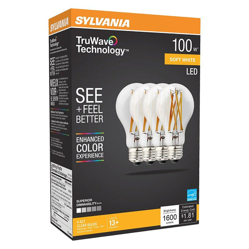 Sylvania Bulb LED A21 Clear SFTWHT 13W