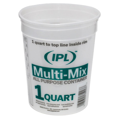 Leaktite Multi-Mix Container HDPE Clear