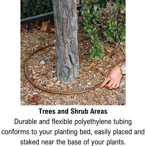Rain Bird ET25-50S2 - 1/4 in. Emitter Tubing, 0.8 GPH with 12 Spacing, 50 ft.