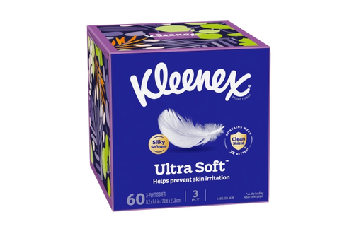 Kleenex® Ultra Soft™ Facial Tissues - Cube Box