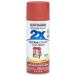 Painter's Touch 2X Spray Paint, Satin Paprika, 12-oz.