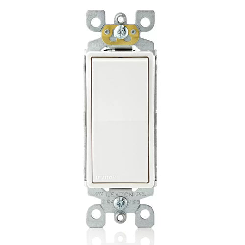 Leviton Decora Rocker Single-Pole AC Quiet Switch (2-1/2)