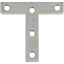 2-Pk., 4 x 4-In. Zinc T Plate