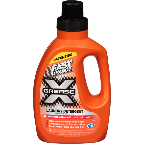 Permatex Fast Orange® Grease X Laundry Detergent 40 oz. (40 oz.)