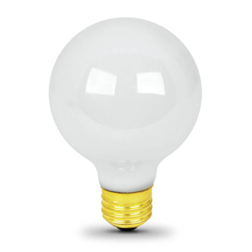 Feit Electric 25-Watt Frost G25 Bath & Vanity Incandescent Light Bulb