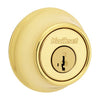 Kwikset Security Polished Brass Single Cylinder Mobile Home Deadbolt (Polished Brass)