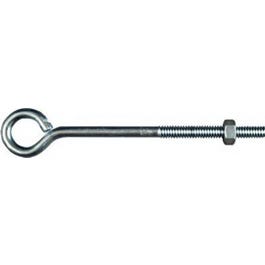 Eye Bolt, Zinc, 1/4 x 5-In.