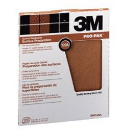 Garnet Sandpaper, Fine 150-Grit, 9 x 11-In., 25-Ct.