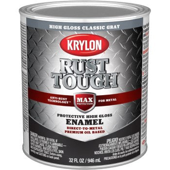 Krylon K09716008 Rtq9716 Qt Gloss Classic Gray