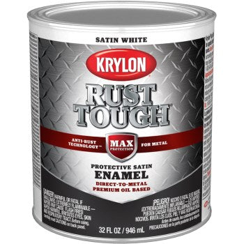 Krylon K09706008 Rtq9706 Qt Satin White