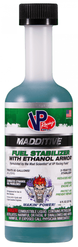 VP Racing Fuel Stabilizer With Ethanol Armor® – 2 & 4-Cycle Engines 8 oz. (8 oz.)