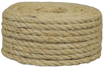 SISAL ROPE 1/4 IN X 100 FT NATURAL