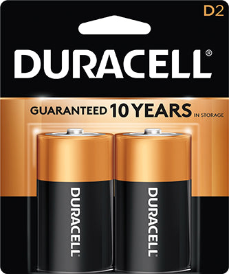 D COPPERTOP  ALK BATTERY 2/PK