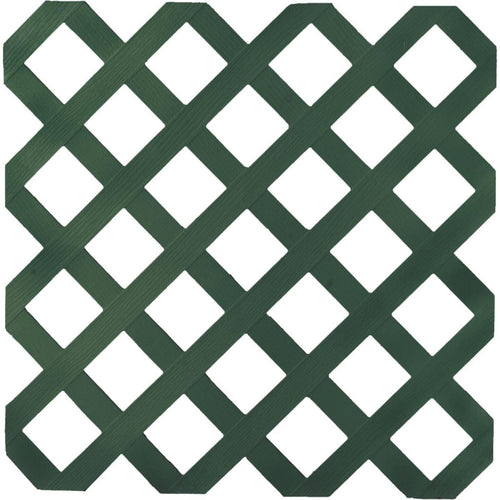 Dimensions 4 Ft. W x 8 Ft. L x 1/8 In. Thick Dark Green Vinyl Lattice Panel