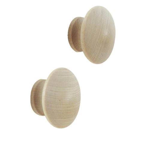 Amerock Allison Wood 1-1/2 In. Cabinet Knob, (2-Pack)