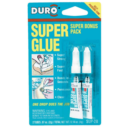 Duro 0.07 Oz. Liquid Super Glue (2-Pack)