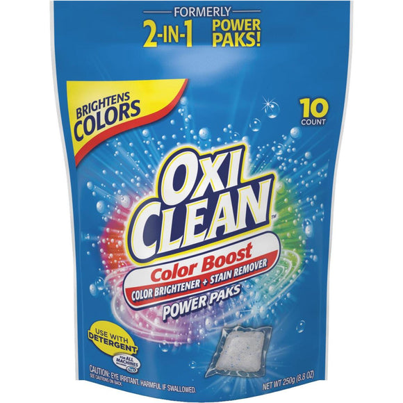 OxiClean Color Boost Brightener plus Stain Remover Power Paks (10 Count)