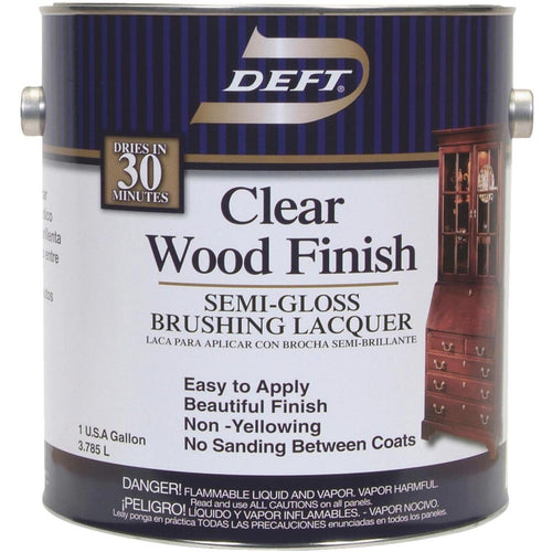 Deft Semi-Gloss Gallon 400 Sq. Ft./Gal. Lacquer