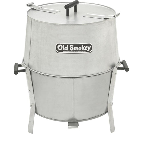 Old Smokey Jumbo 22 In. Dia. Silver Charcoal Grill