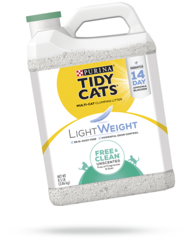 Tidy cats free and clean unscented new arrivals