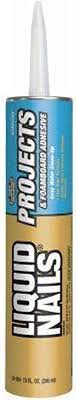 Liquid Nails Interior Projects & Foamboard Adhesive 10 oz (10 Oz)